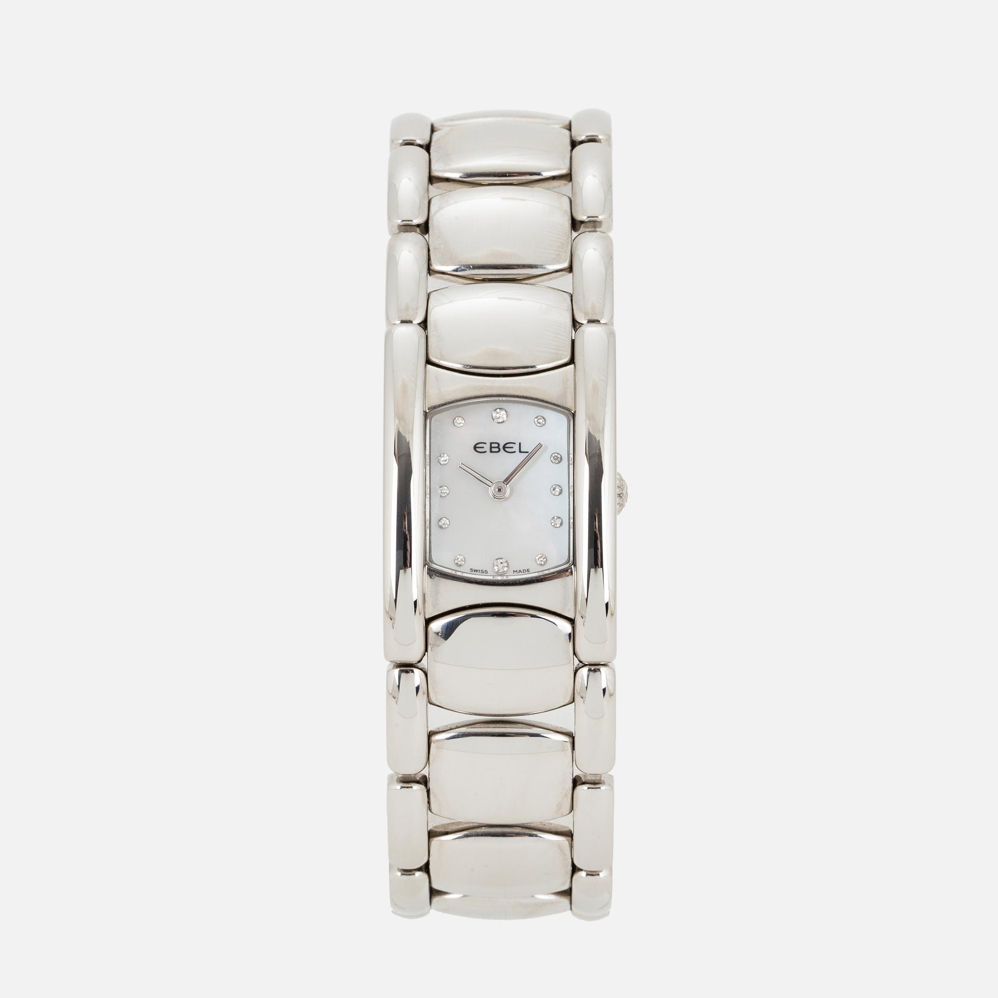 EBEL, Beluga Manchette Lady, wristwatch, 19 mm.