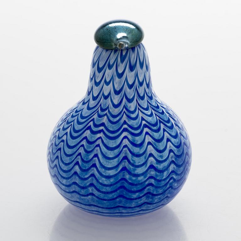 Oiva Toikka, a glass bird signed O. Toikka Iittala.