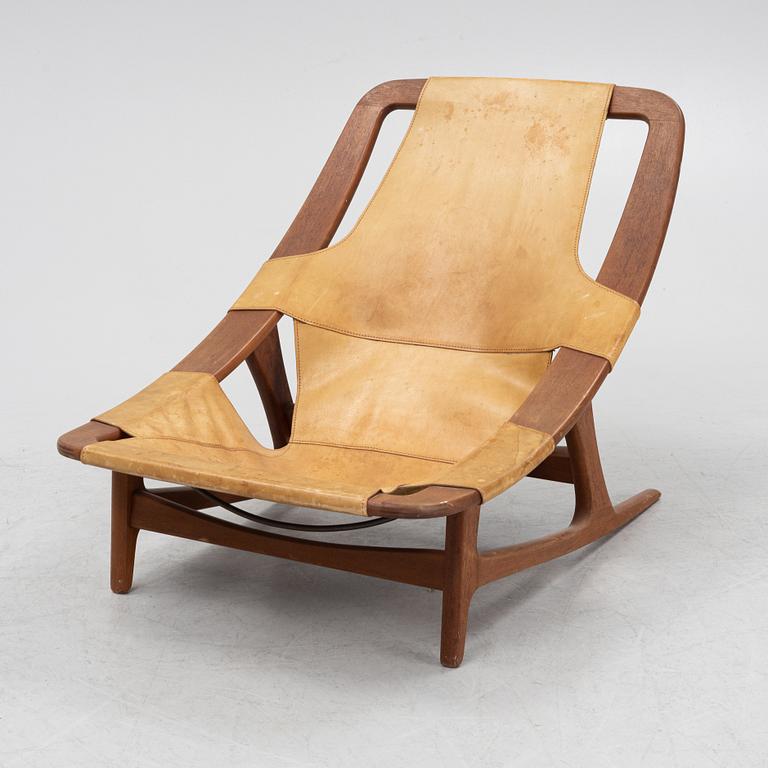 Arne Tideman Ruud, a 'Holmenkollen'/'3030' teak lounge chair from AS Inventar/ Norcraft, Gjövik, Norway, 1950's/60's.