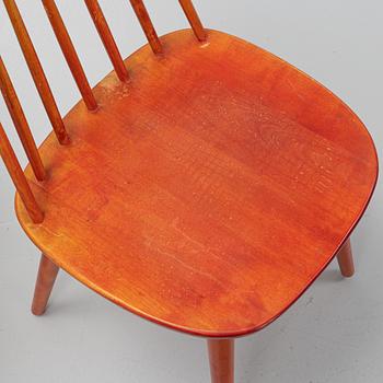 Yngve Ekström, six 'Pinnochio' chairs, second half of the 20th century.