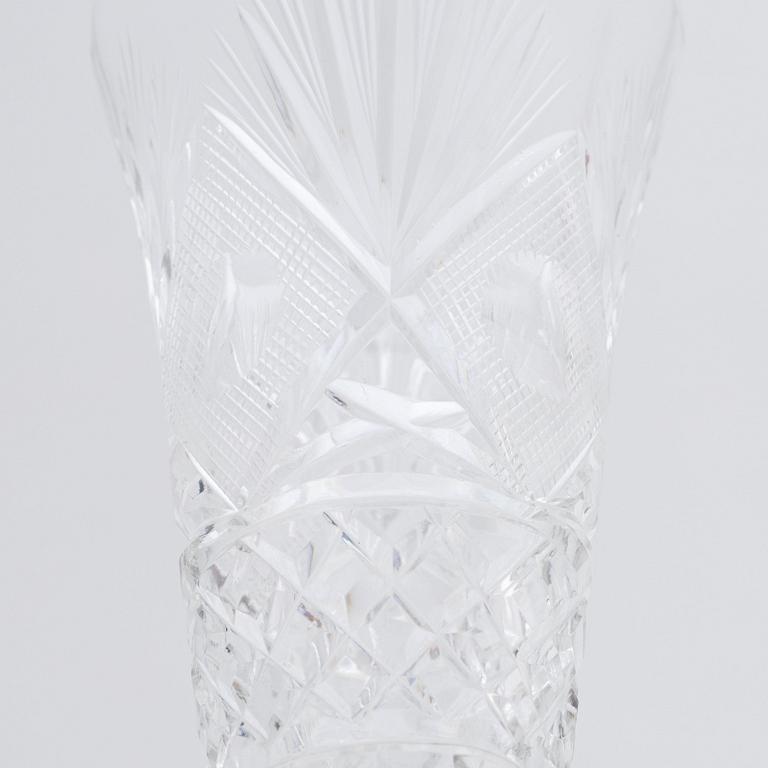 A set of 10 early 20th century champagne glasses.