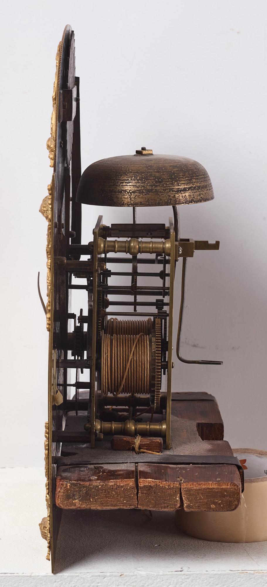 Golvur, märkt Herman Dreyer Holmia, Sverige 1700-talets mitt, Senbarock.