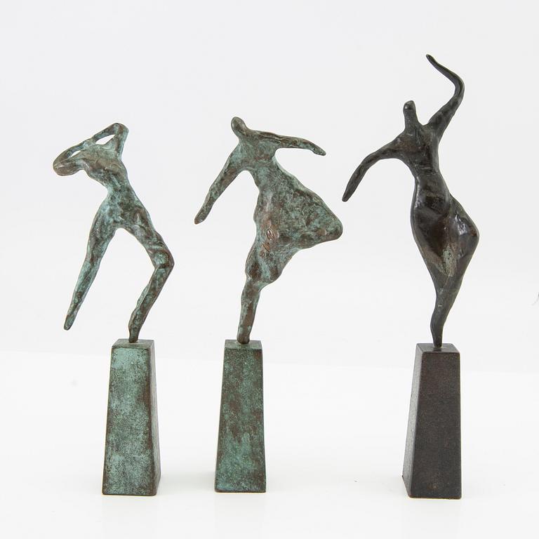 Agneta Gynning, three sculptures.