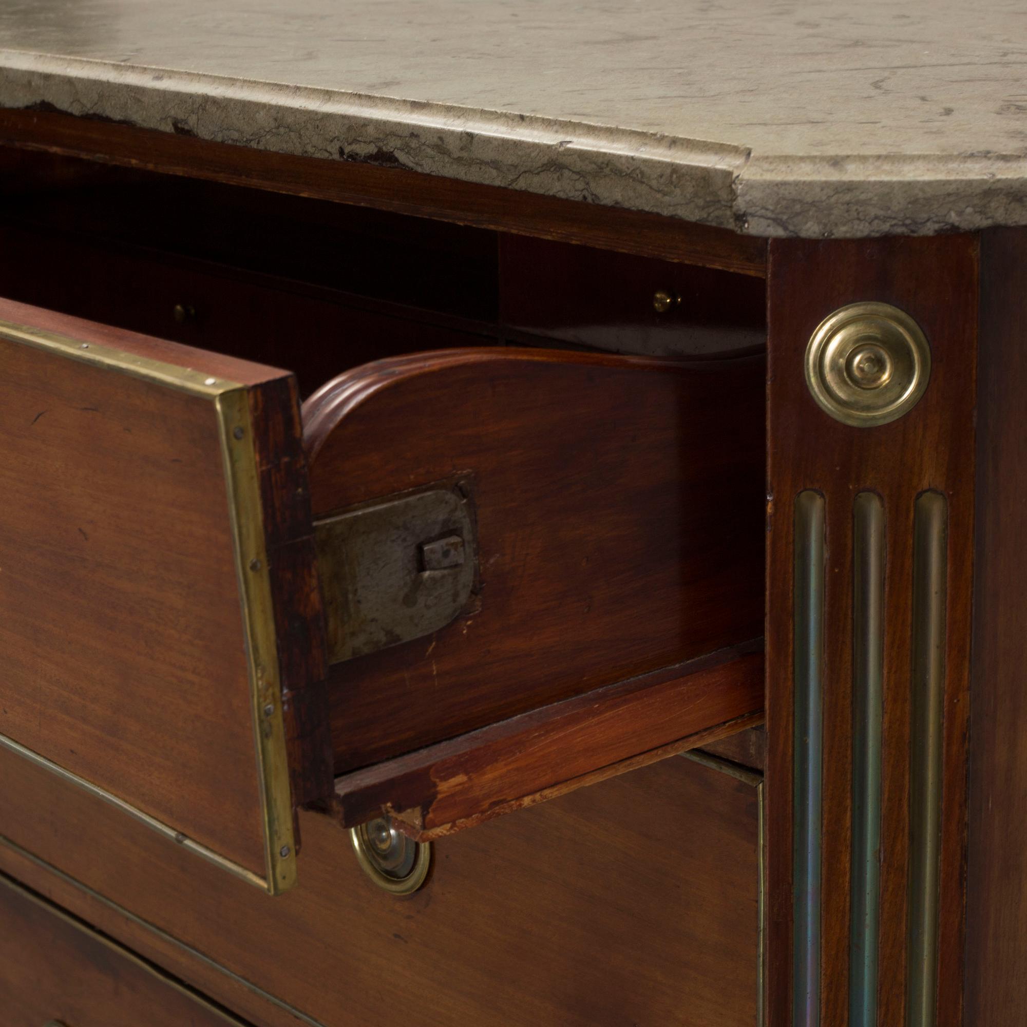 An early 19th century commode.