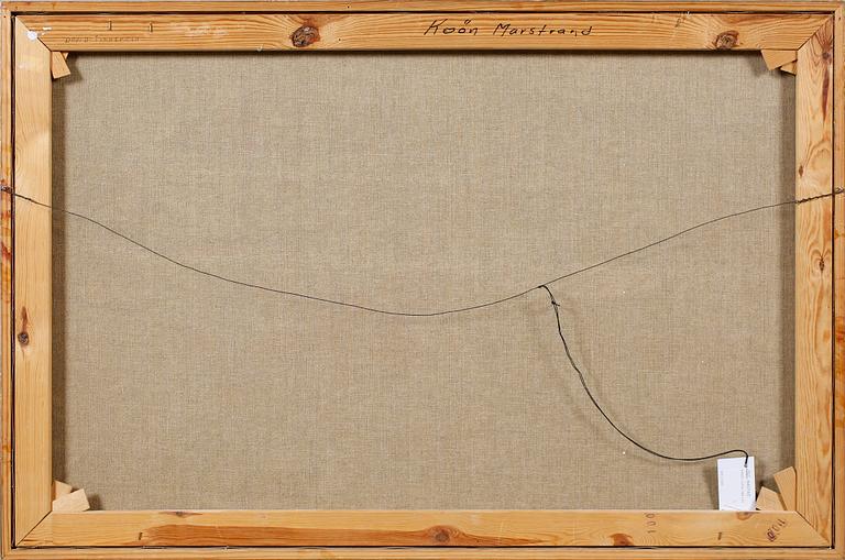 HUGO LEPIK, oil on canvas, signed.