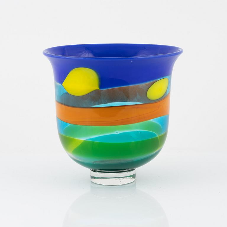 Berit Johansson, a vase, Salviati, 1991.