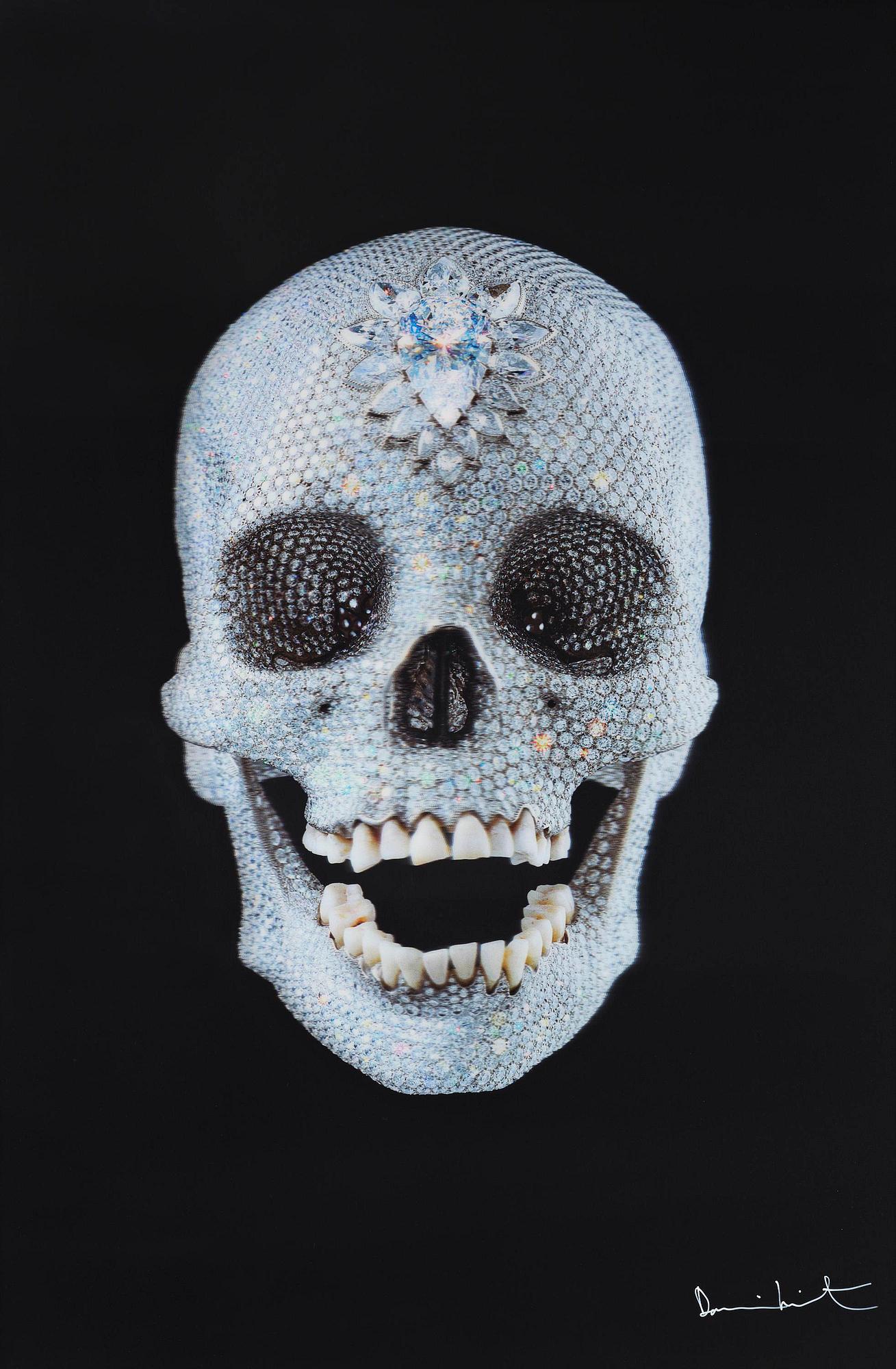 Damien Hirst, For the love of God (Lenticular).
