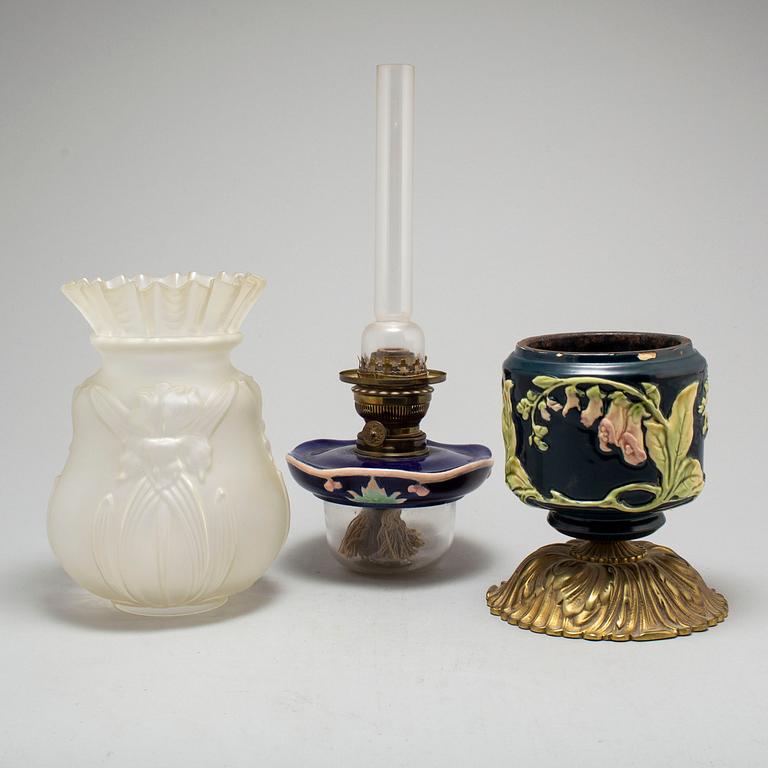 FOTOGENLAMPA, jugend, omkring 1900.