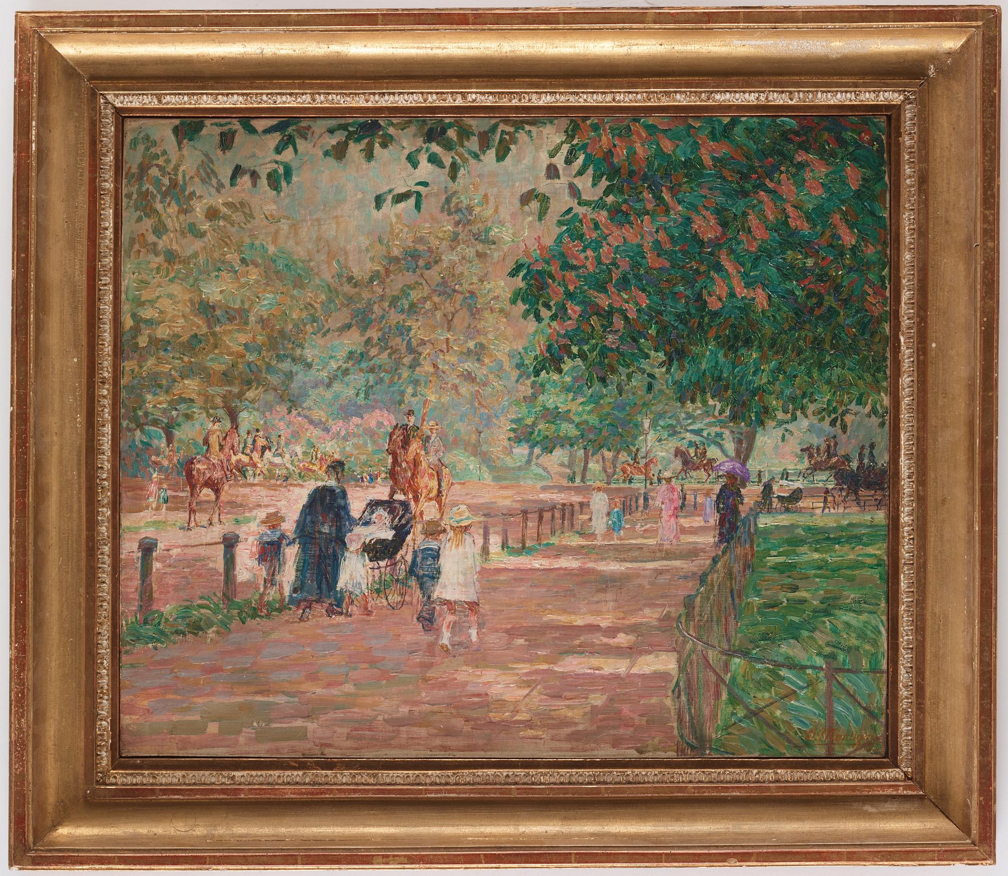Jenny Montigny, Hyde park.
