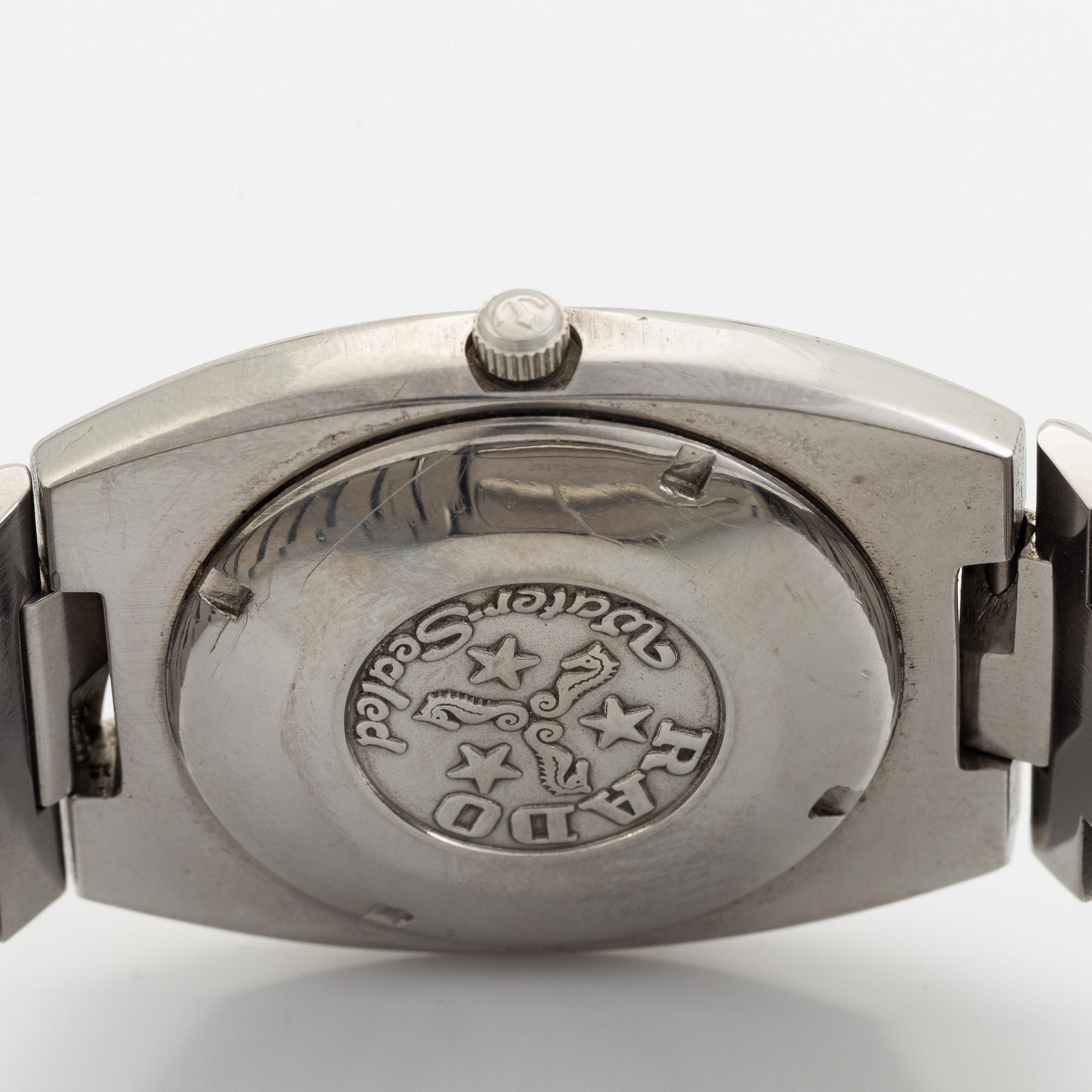 RADO 「SCHEIDEGG」 Authentic Rado SCHEIDEGG Date Silver Dial Stainless Steel