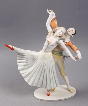 FIGURIN, porslin, Carl Werner, Hutschenreuter.