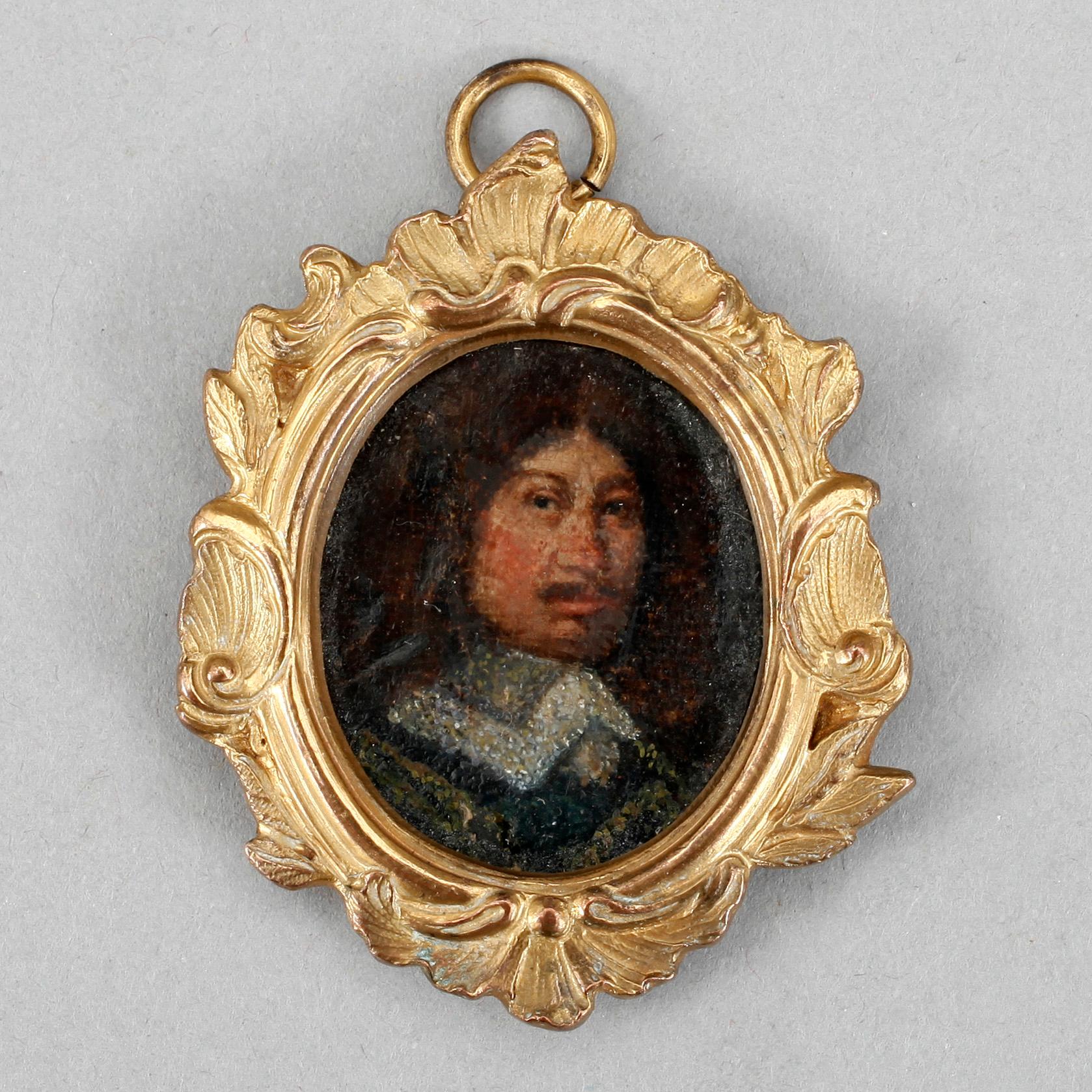 OKÄND KONSTNÄR, blandteknik, miniatyr, 1700-tal.