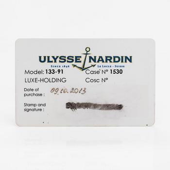 Ulysse Nardin, Caprice, wristwatch, 34 x 35 mm.