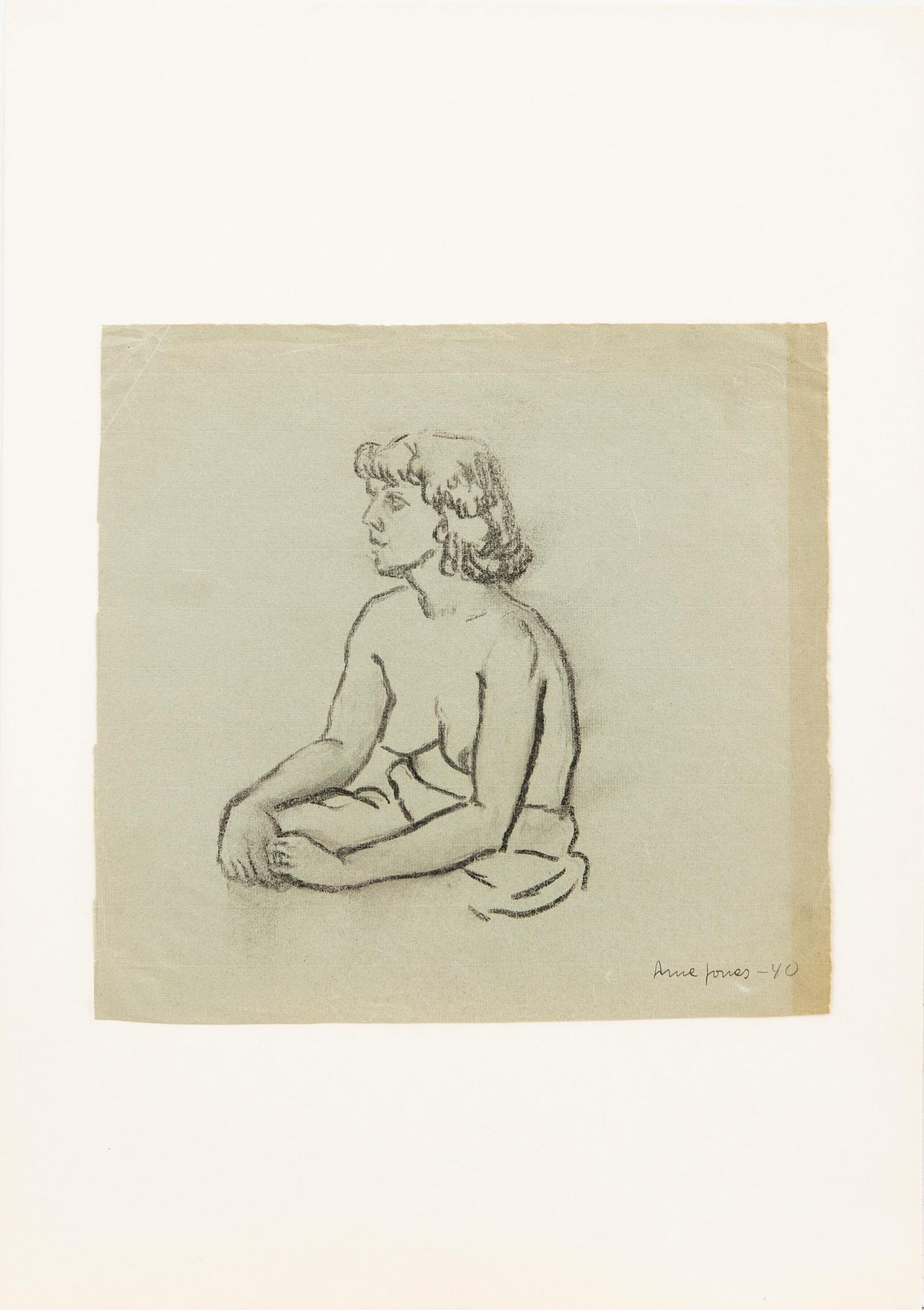 Arne Jones, Modellstudie.