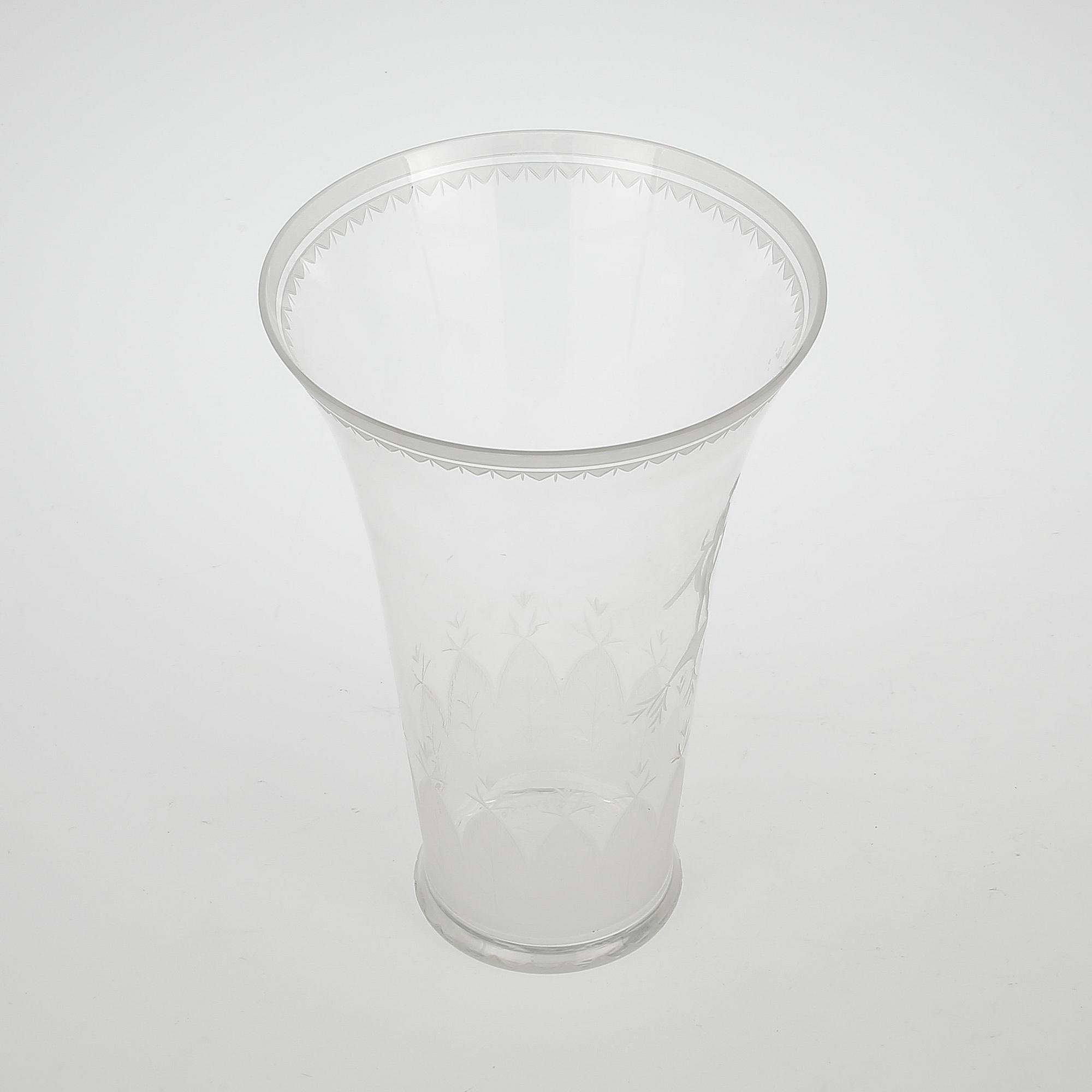 VAS, glas, Simon Gate, Orrefors, 1926.