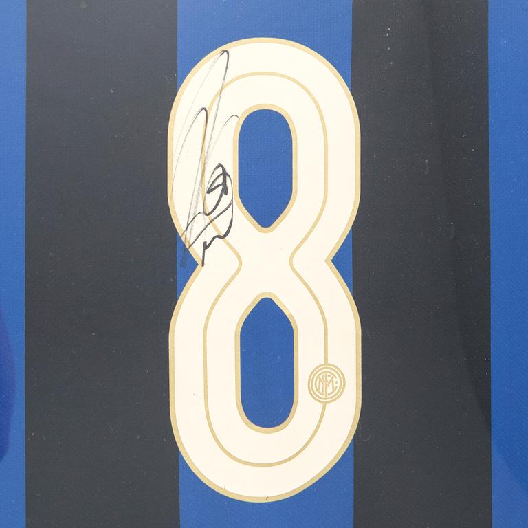 Matchtröja Inter, signerad av Zlatan Ibrahimović  2006.