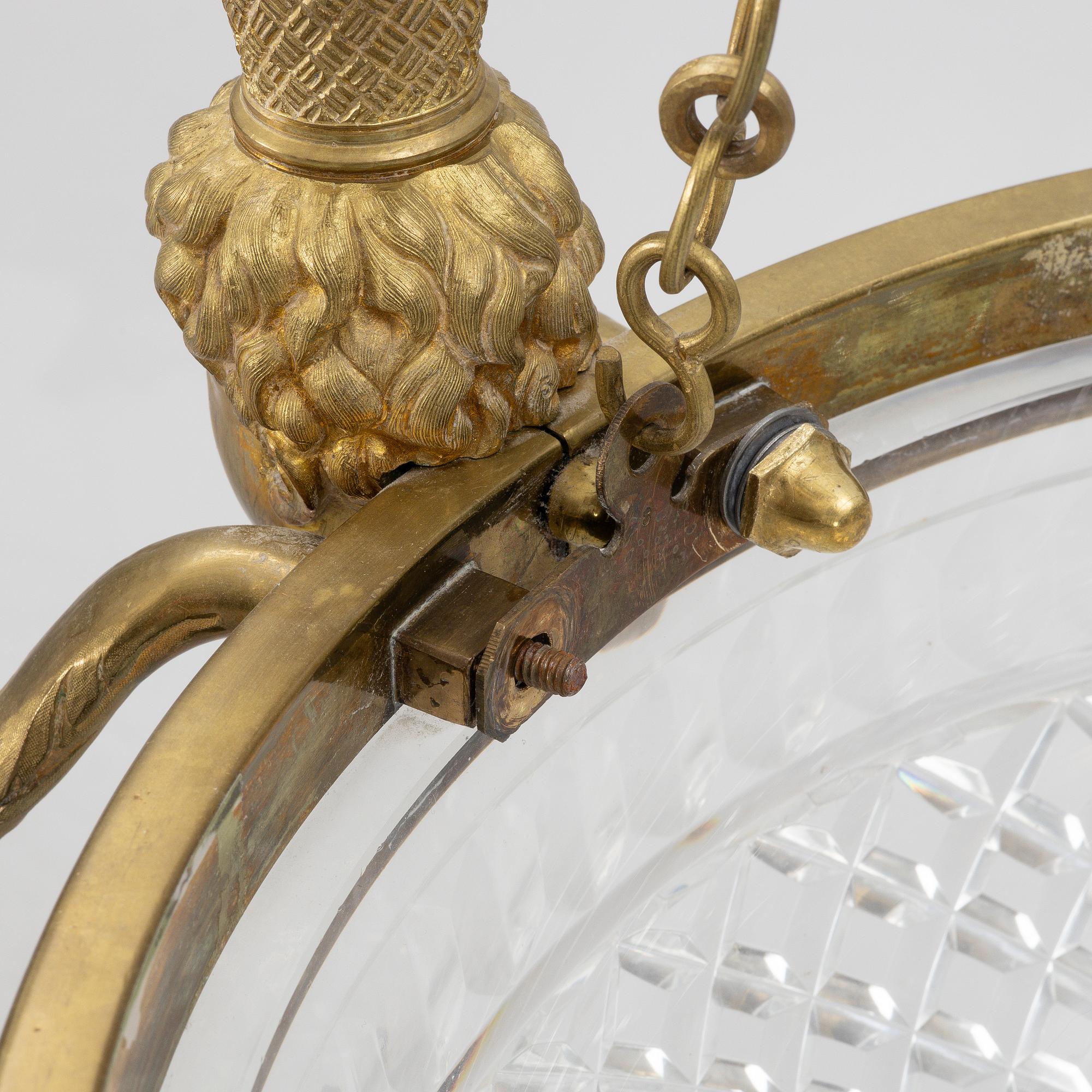 Ceiling lamp, second half of the 19th Century.