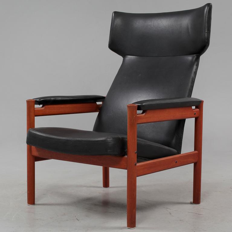 FÅTÖLJ, "4365", Sören Hansen för Fritz Hansen, modellen formgiven 1963.