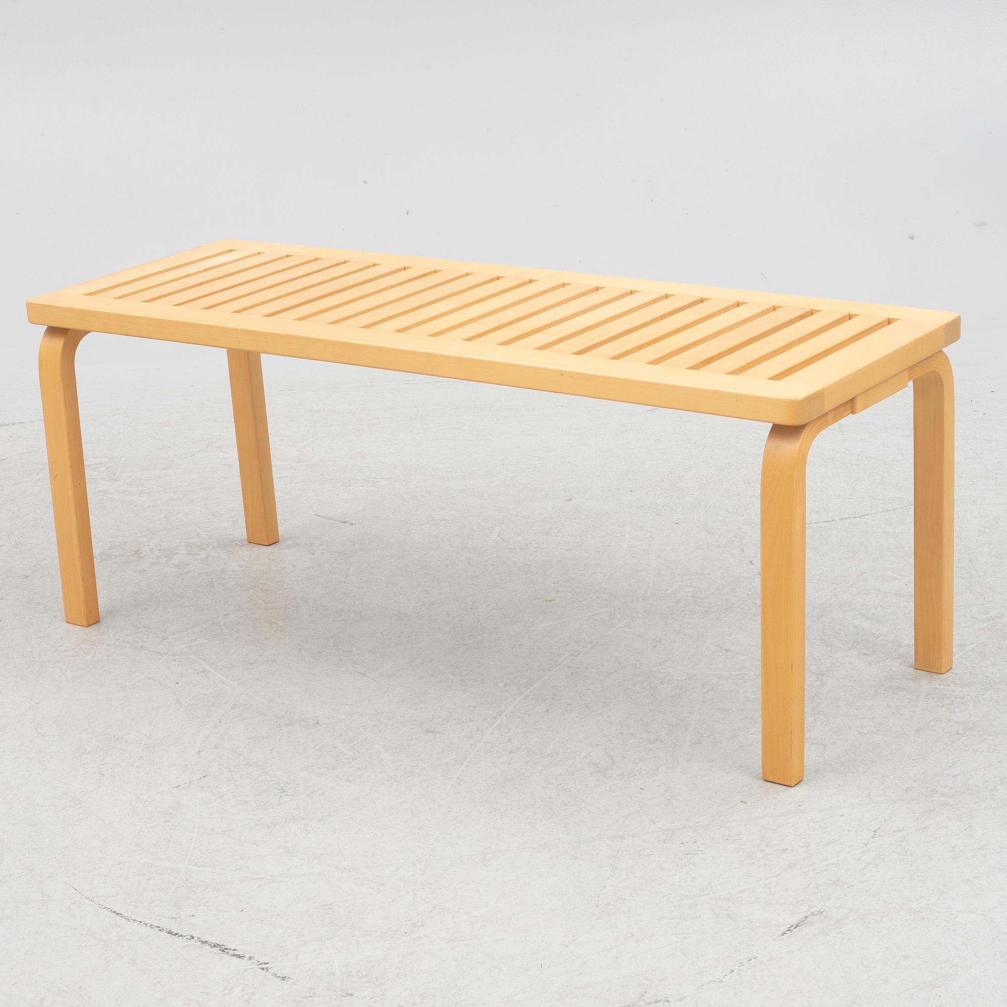 Alvar Aalto, bänk, 153A , Artek.