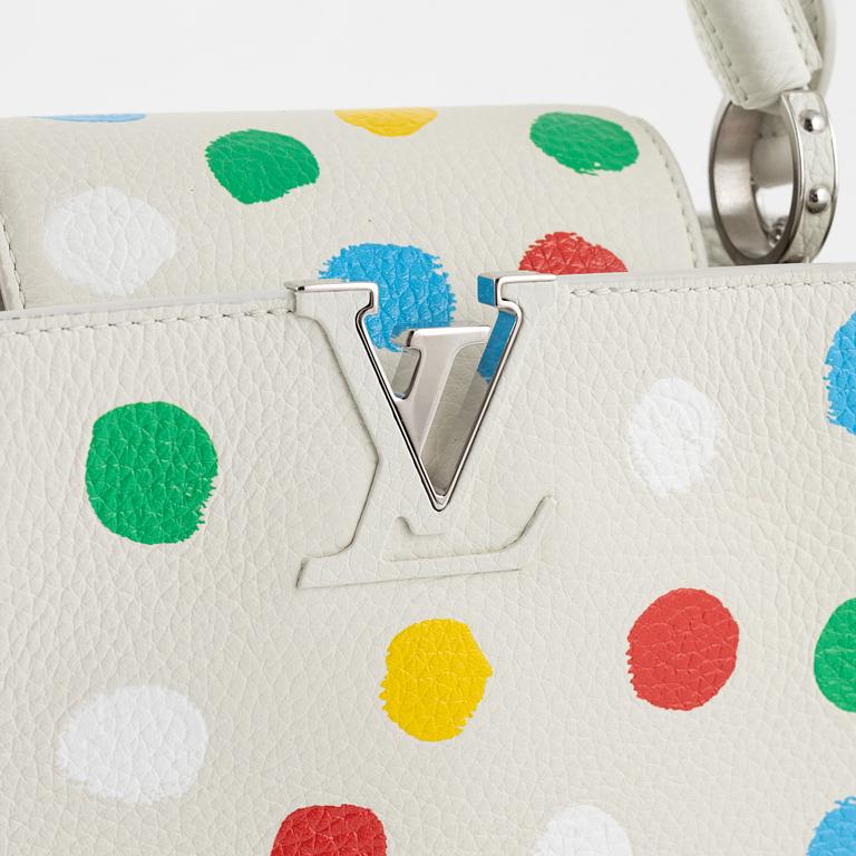 Louis Vuitton x Yayoi Kusama, väska, "Capucines BB", 2023.