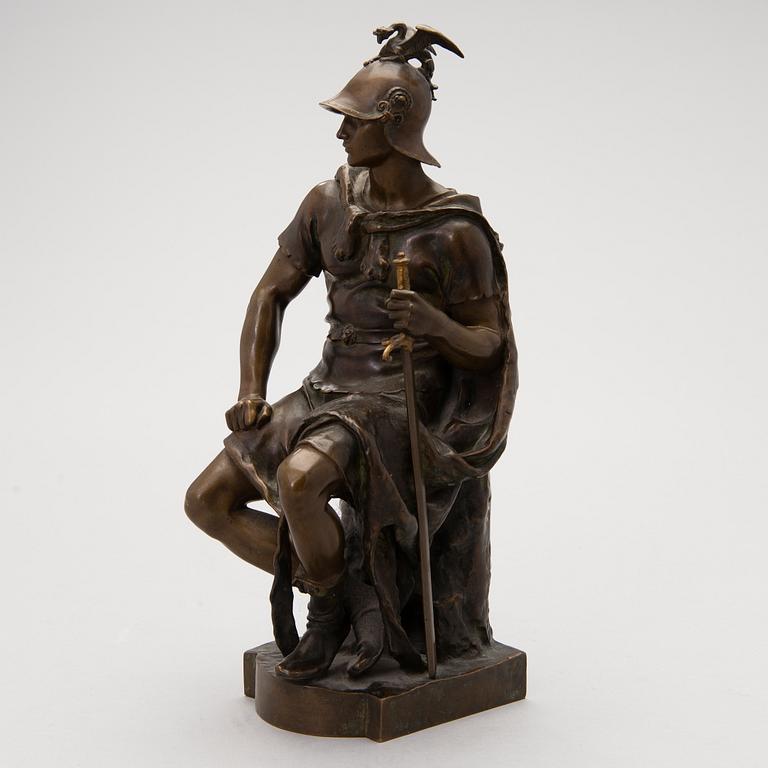 PAUL DUBOIS, bronze, signed,  F.Barbedienne founder.