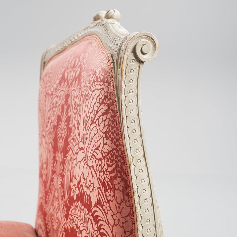 Bankettsoffa, Stockholmsarbete 1700-talets senare del, Gustaviansk.