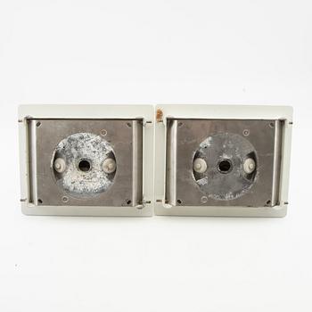 Alfred Homann, a pair of wall lamps "M2" for Louis Poulsen Denmark, late 20th/early 21st century.
