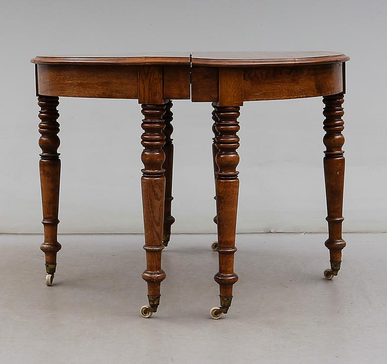 MATBORD, 1800-talets andra hälft.