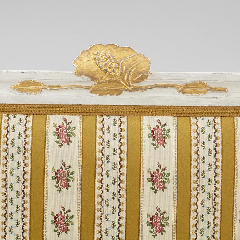 Karmstol, Gustaviansk ,sent 1700-tal.