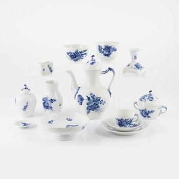 An 52-piece 'Blå Blomst' coffee service, Royal Copenhagen, Denmark.