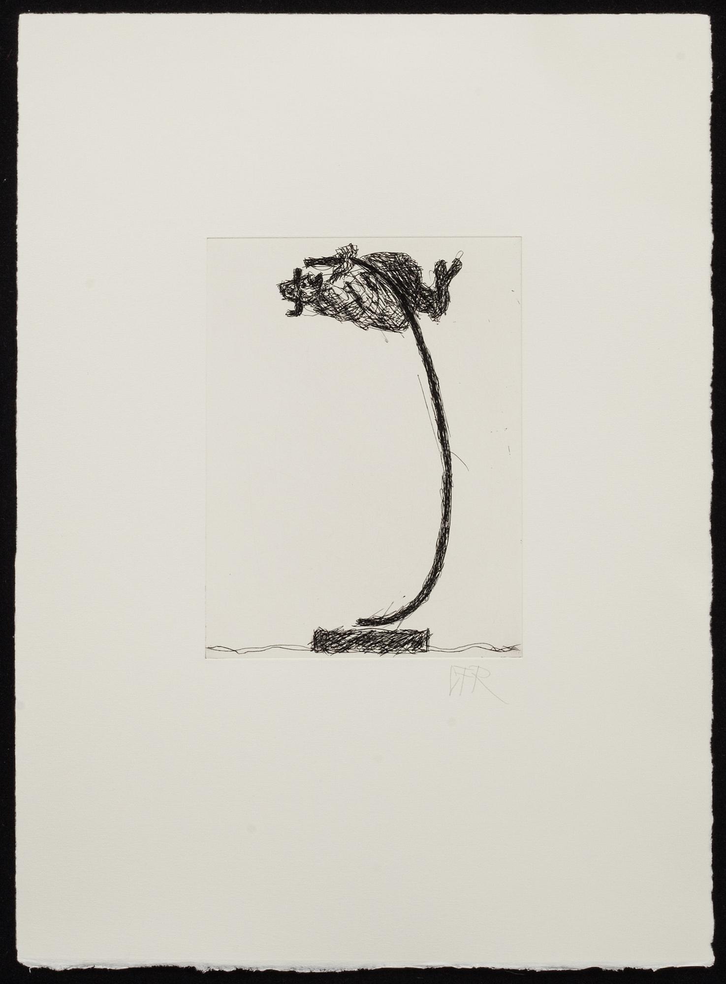 CARL FREDRIK REUTERSWÄRD, etsning. Monogramsignerad.