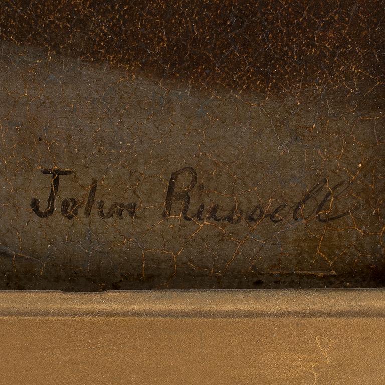 JOHN RUSSELL, olja på duk, sign.