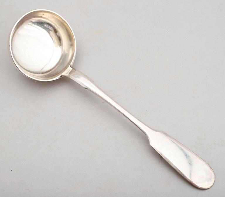 SOPPSLEV, silver, Ryssland, 1800/1900-tal. Vikt ca 165 g.