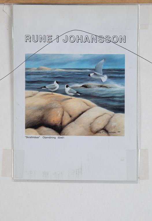 RUNE JOHANSSON, watercolour, signed and dated -98.