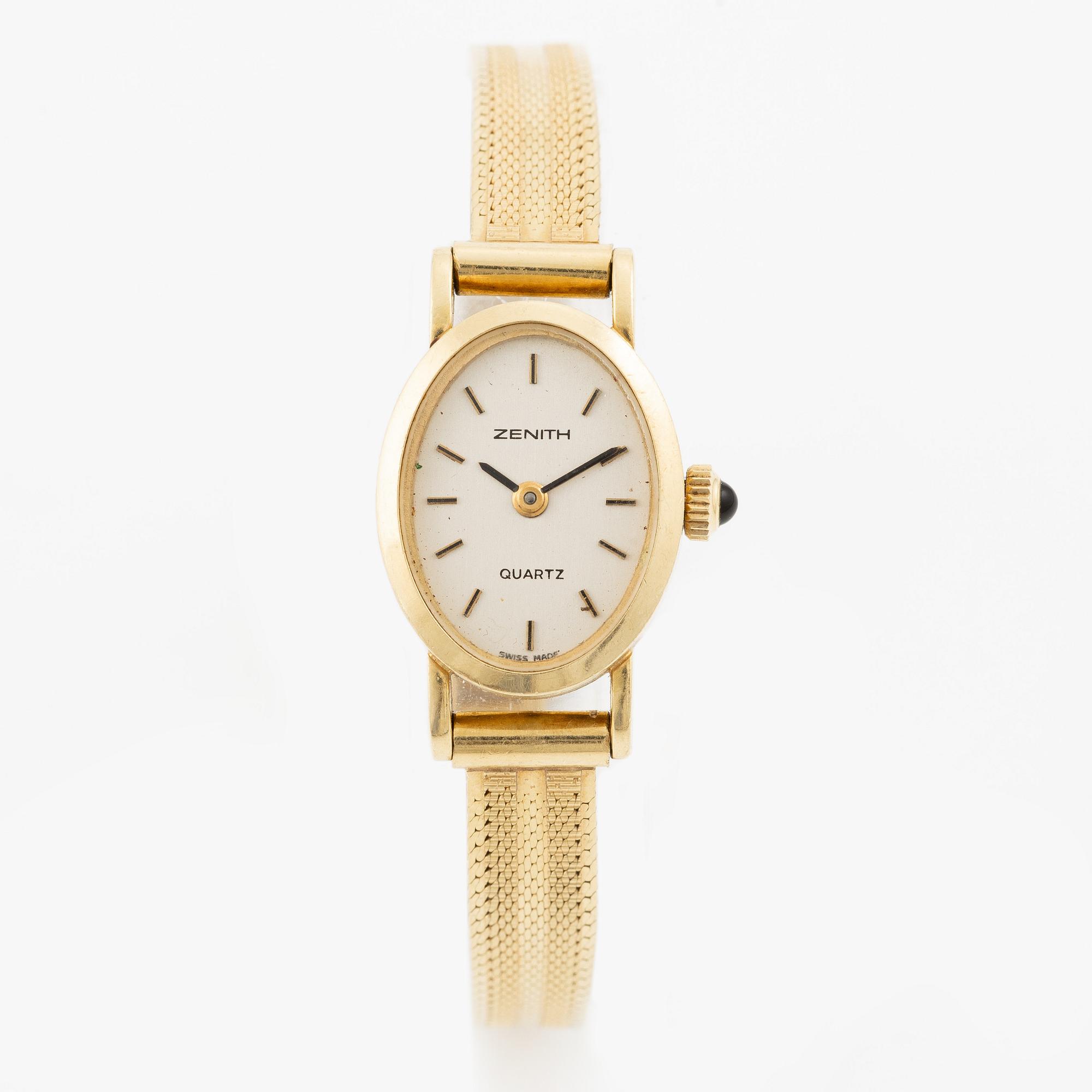 Zenith/Movado, armbandsur, 15 x 20 mm.