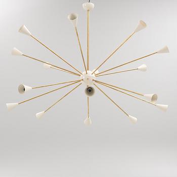 Ceiling lamp, "Sputnik", Luci Srl, Parma, Italy, contemporary production.