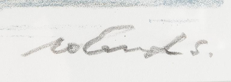 ROLAND SVENSSON, färglitografi, signerad och numrerad 39/350.