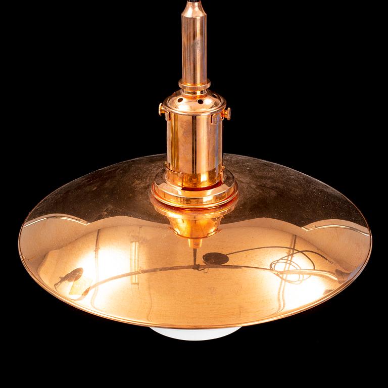 POUL HENNINGSEN, a limited edition 'PH 3 1/2 - 3' copper pendant, for Louis Poulsen, 21st century.