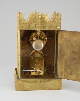 A Neo Gothic 19th century mantel clock.