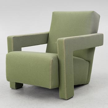 Gerrit Rietveld, a , "637 Utrecht Limited Edition" armchair, Cassina, Italy.