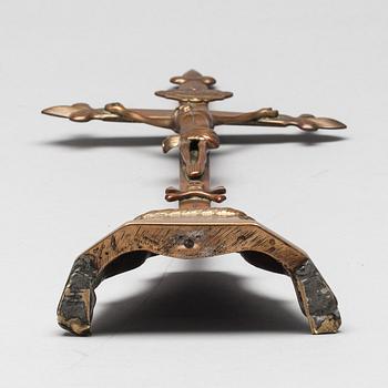 KRUCIFIX, koppar, 1700/1800-luku.