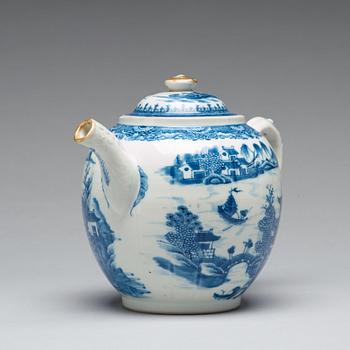 PUNCHKANNA med LOCK, kompaniporslin. Qingdynastin, Qianlong (1736-95).