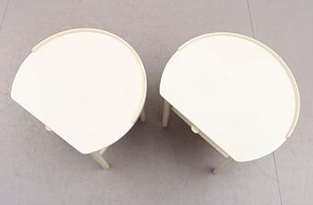 SÄNGBORD, 1 par, S. Engström & G. Myrstrand, Bodafors, 1900-talets andra hälft.