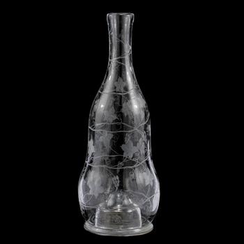 KARAFF, glas, 1800-tal.