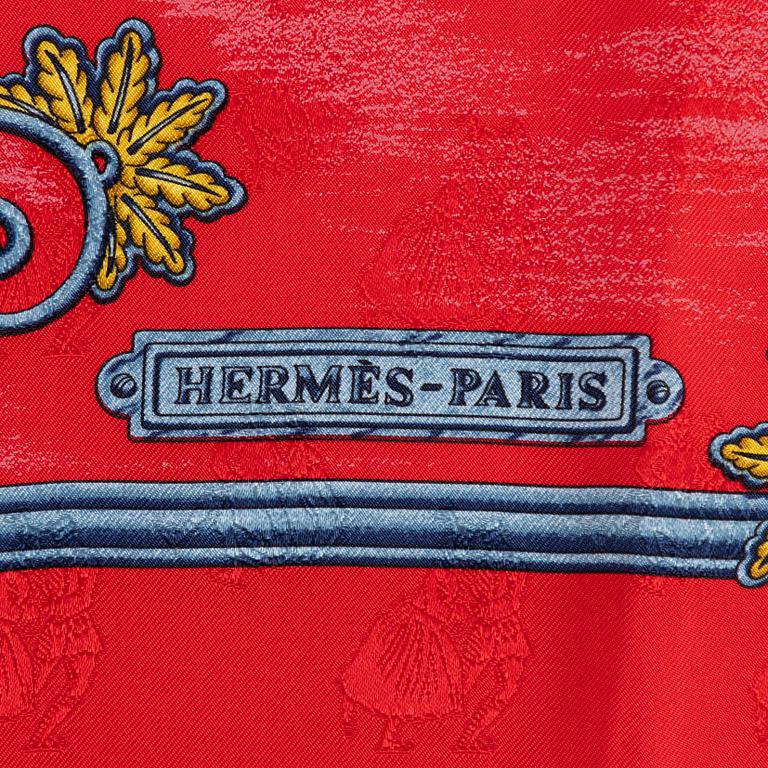 Hermès, scarf, "Joies d'Hiver".