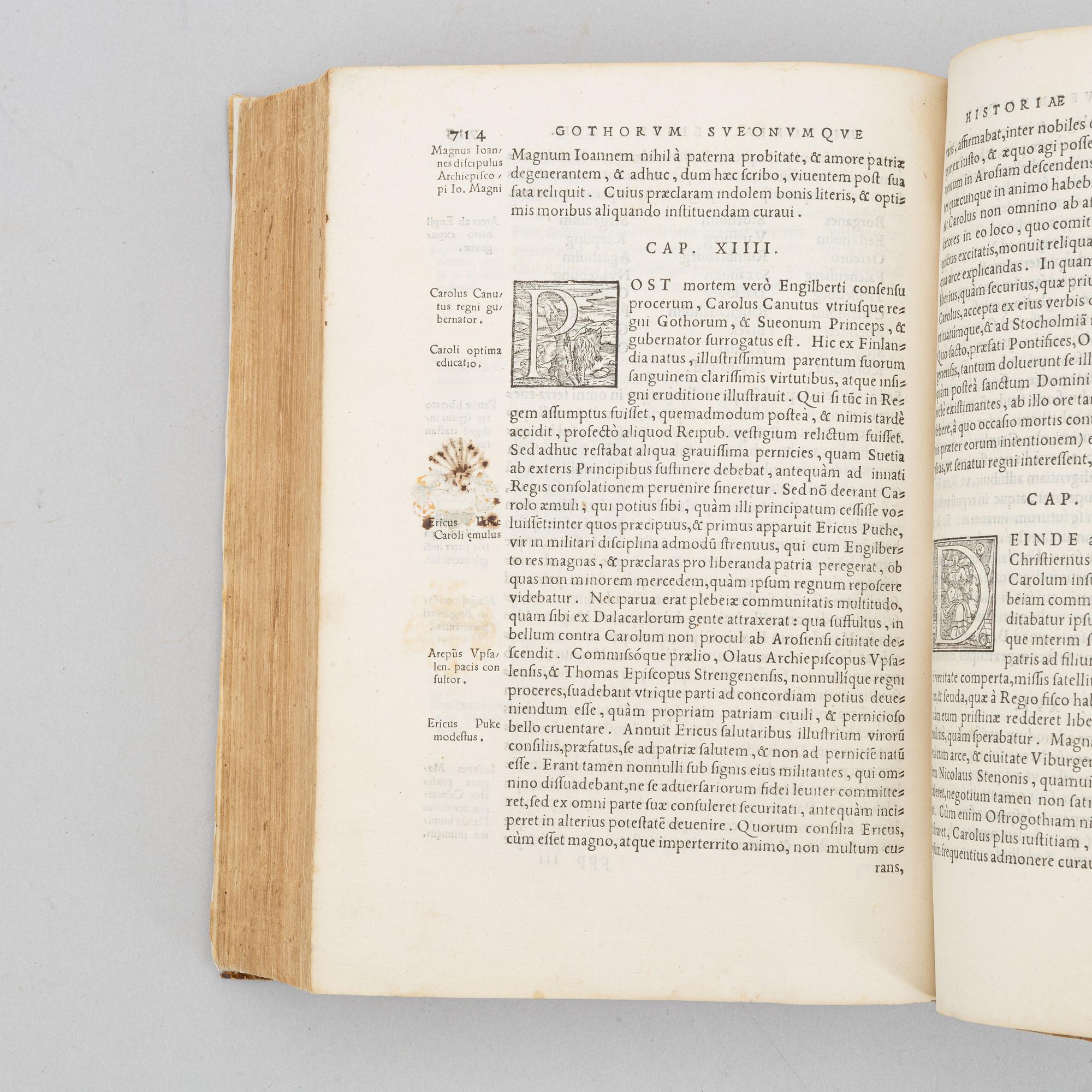 First edition of Johannes Magnus' Historia, 1554.