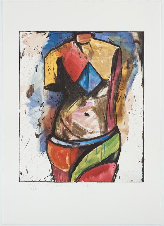 Jim Dine, "The Astra set" (fem set, 25 litografier).