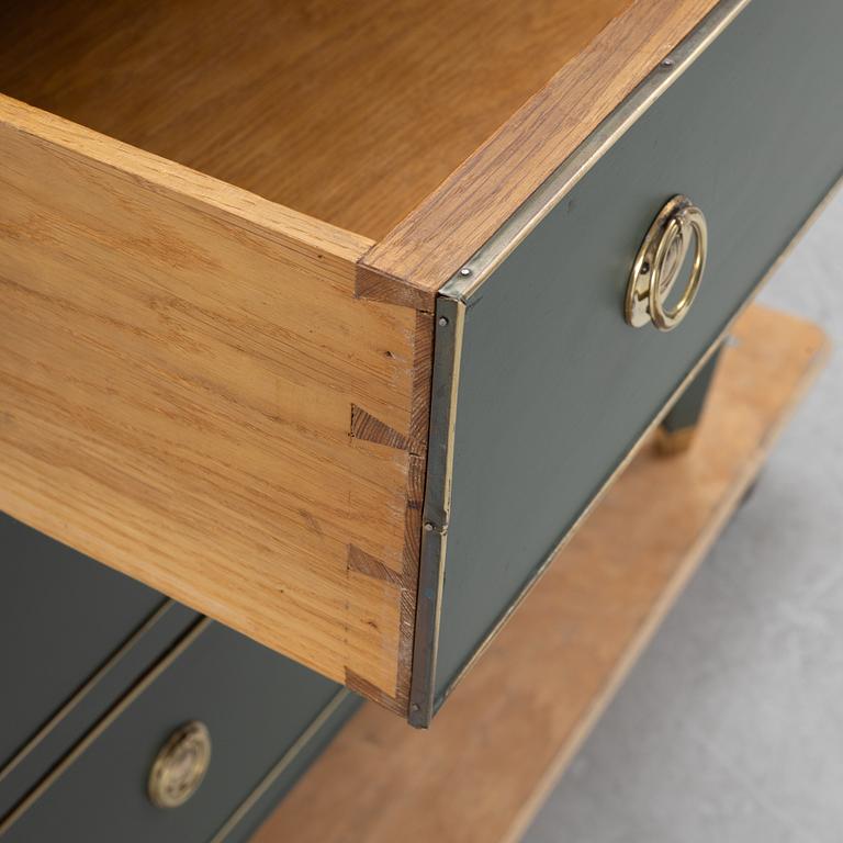 A Gustavian style chest of drawers, first half of the 20th century.
