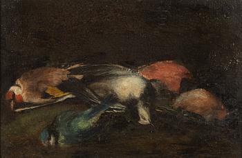 Dutch shool, 19th Century, oil on paper-panel.
