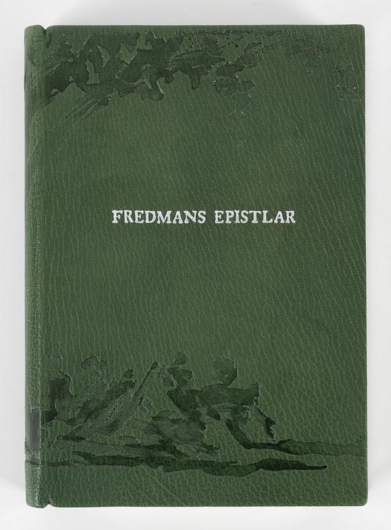 Peter Dahl, "Fredmans Epistles" (Color Lithograph and Book).